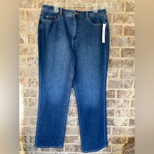 NWT Coldwater Creek Classic Shaping Jeans Size 14